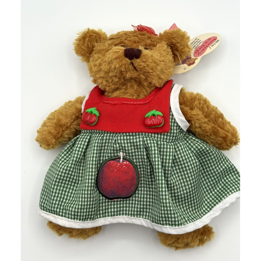 Plushland Honey Crisp Teddy Bear American Diabetes 2002 NWT